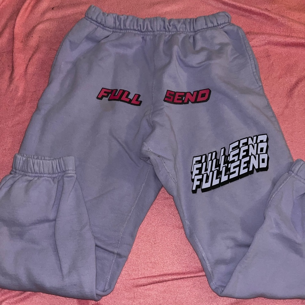 LIGHT PURPLE FULL SEND SWEATS (from the nelk drop over 2 years ago)
